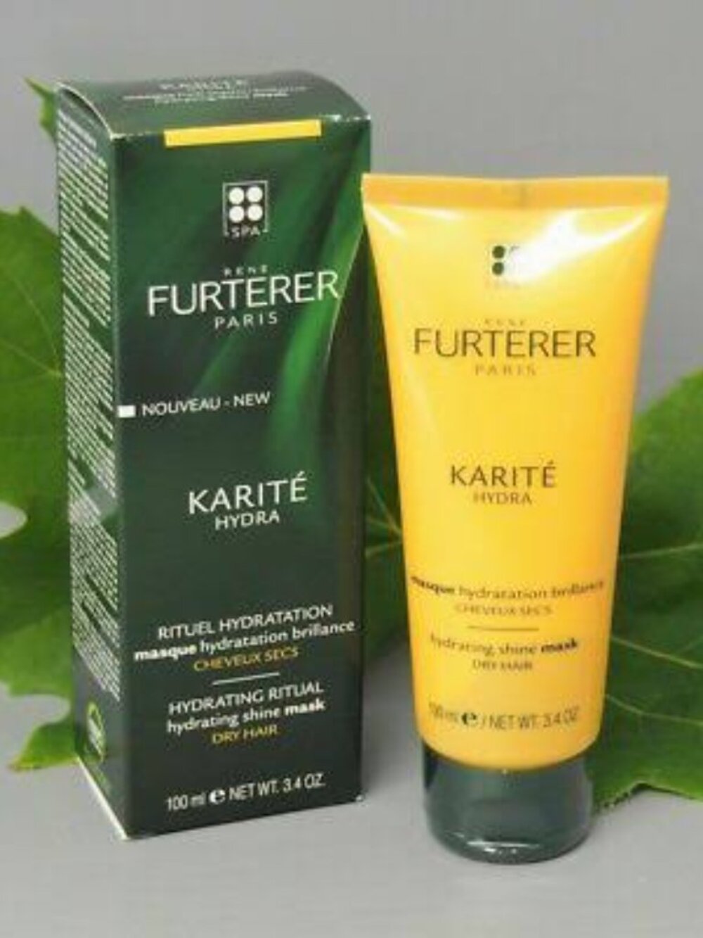 NEW Rene Furterer Karite Hydra Hydrating RItual Shine Hair Mask